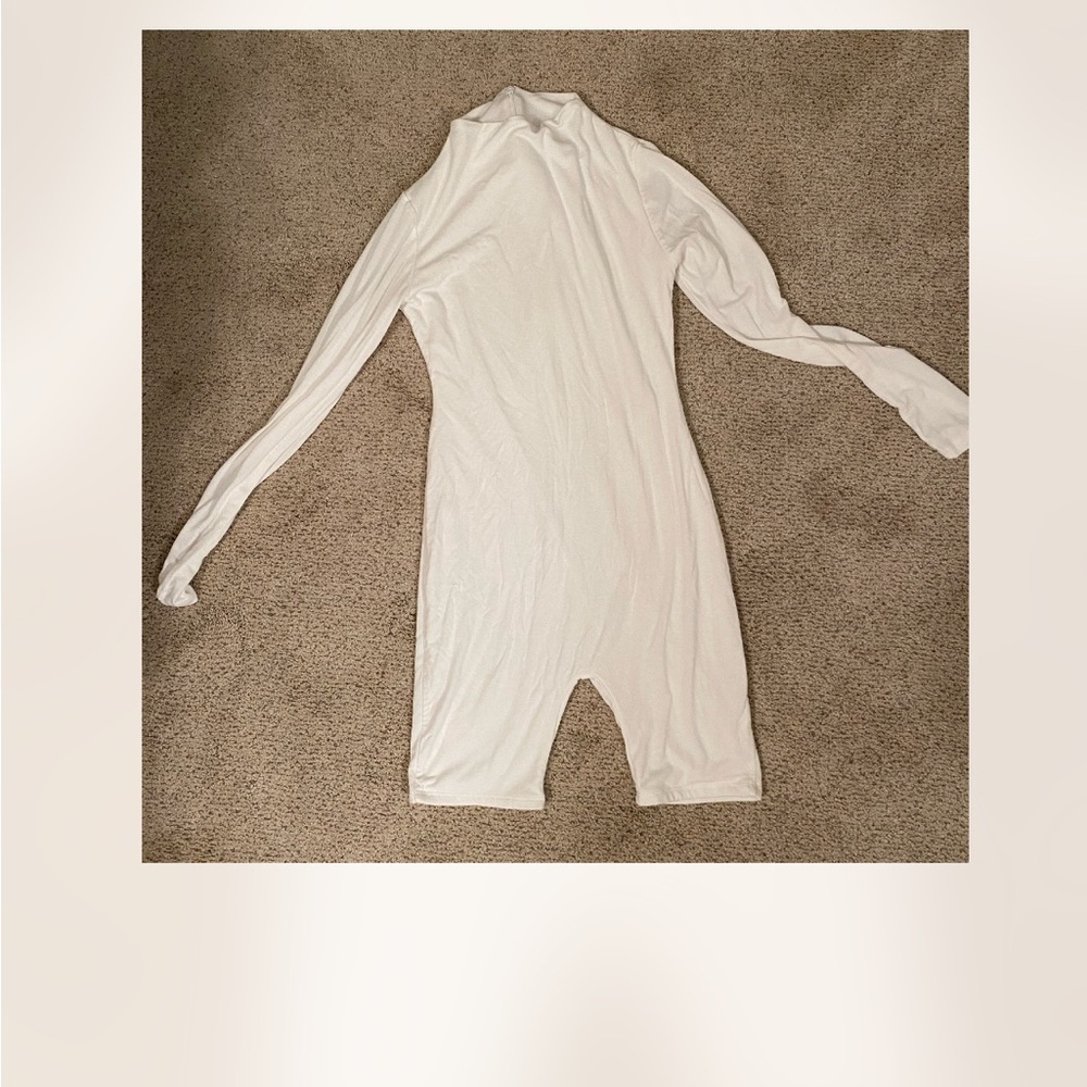 Naked Wardrobe white romper